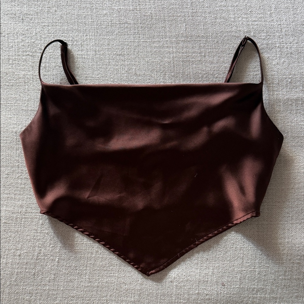 Forever 21 Dark Brown Camisole Top